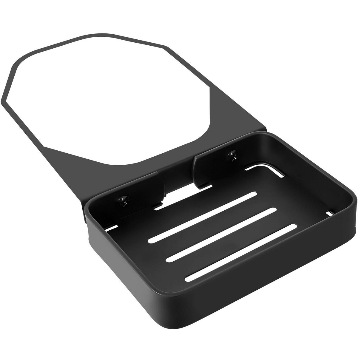 SOLARDUSCHE Ofanto, extra Wasserhahn, inklusive Schutzhülle, schwarz - Schwarz, Kunststoff (18/217/44.5cm) - tectake