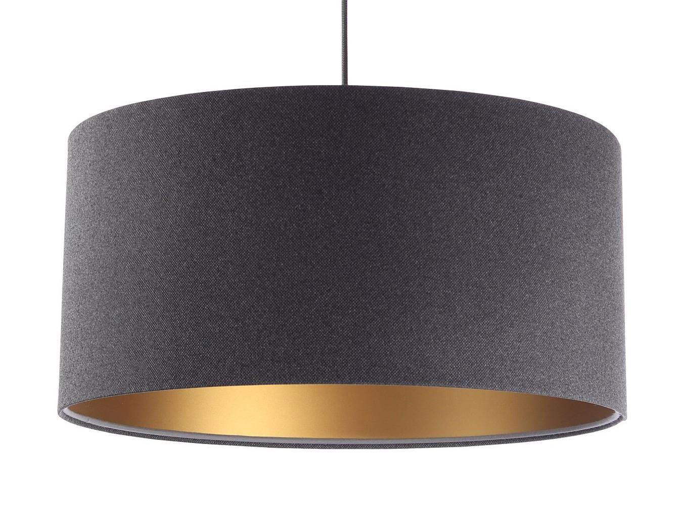 HÄNGELEUCHTE Grau 60/30 cm - Schwarz/Grau, Kunststoff (60/1.1/30cm) - ONZENO