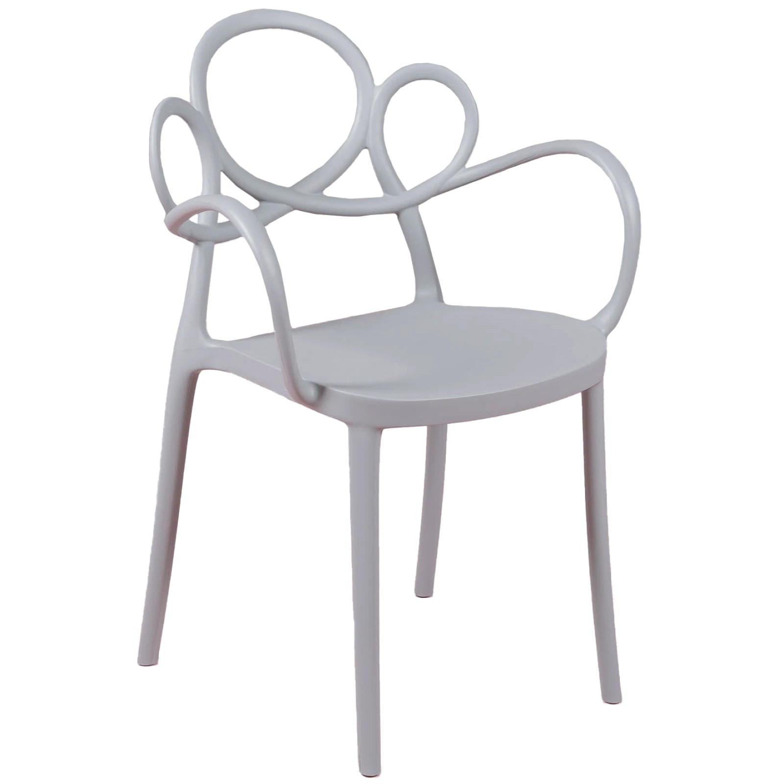 STUHL Kunststoff Grau - Grau, Kunststoff (56/84/45cm) - Nest Dream