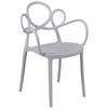STUHL Kunststoff Grau - Grau, Kunststoff (56/84/45cm) - Nest Dream