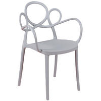 STUHL Kunststoff Grau - Grau, Kunststoff (56/84/45cm) - Nest Dream