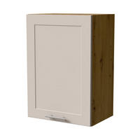 HÄNGESCHRANK Oslo W2/50 Eiche Artisan / Kaschmir Matt 50 / 32,5 / 72cm - Kaschmir/Eiche Artisan, Holz/Holzwerkstoff (50/72/32.5cm) - Feldmann-Wohnen