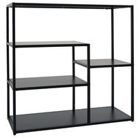 REGAL Schwarz - Schwarz, Metall (80/80/30cm) - MCW