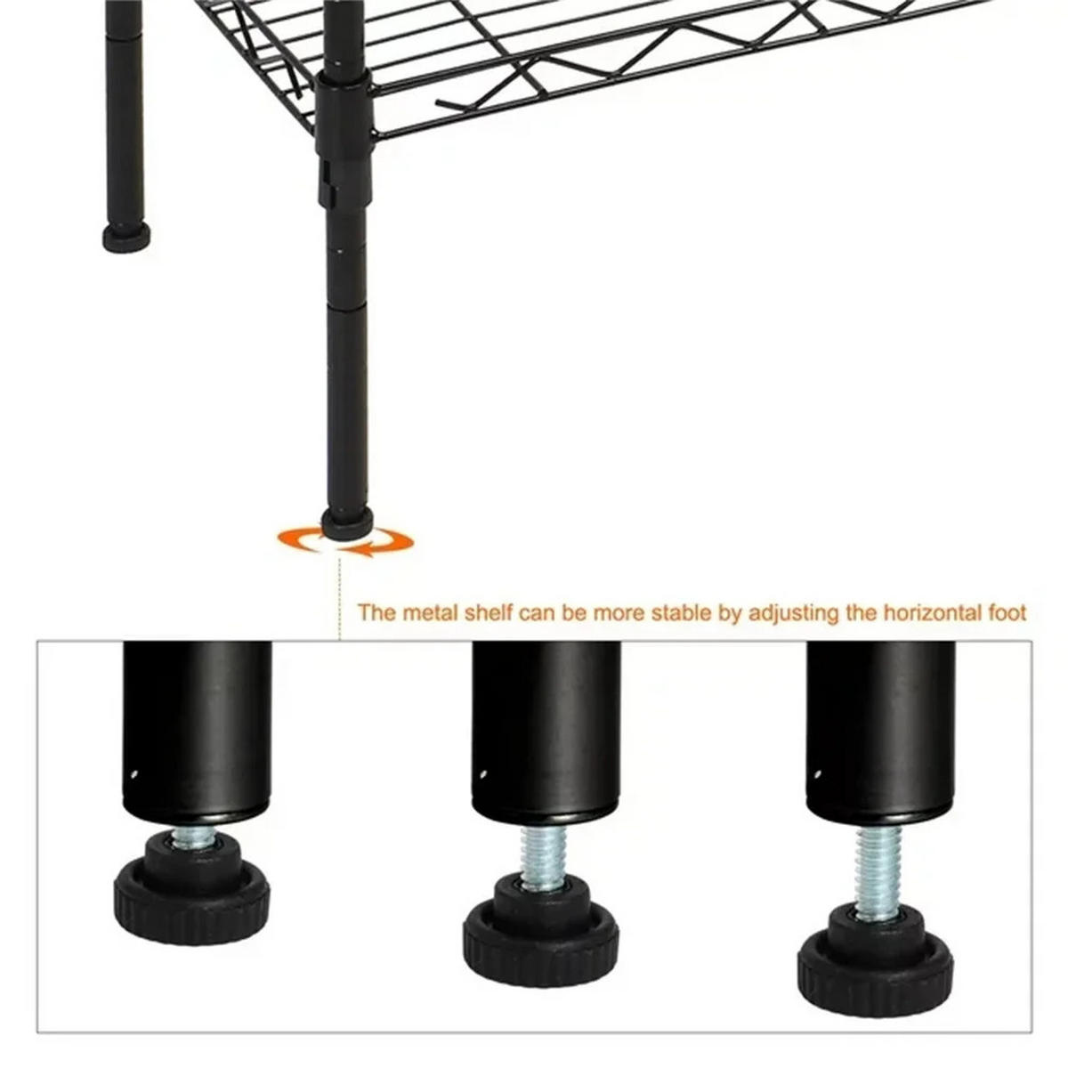 REGAL 55x150x30 cm Aufbewahrung Metall Regal - Schwarz, Metall (55/150/30cm) - Kaket