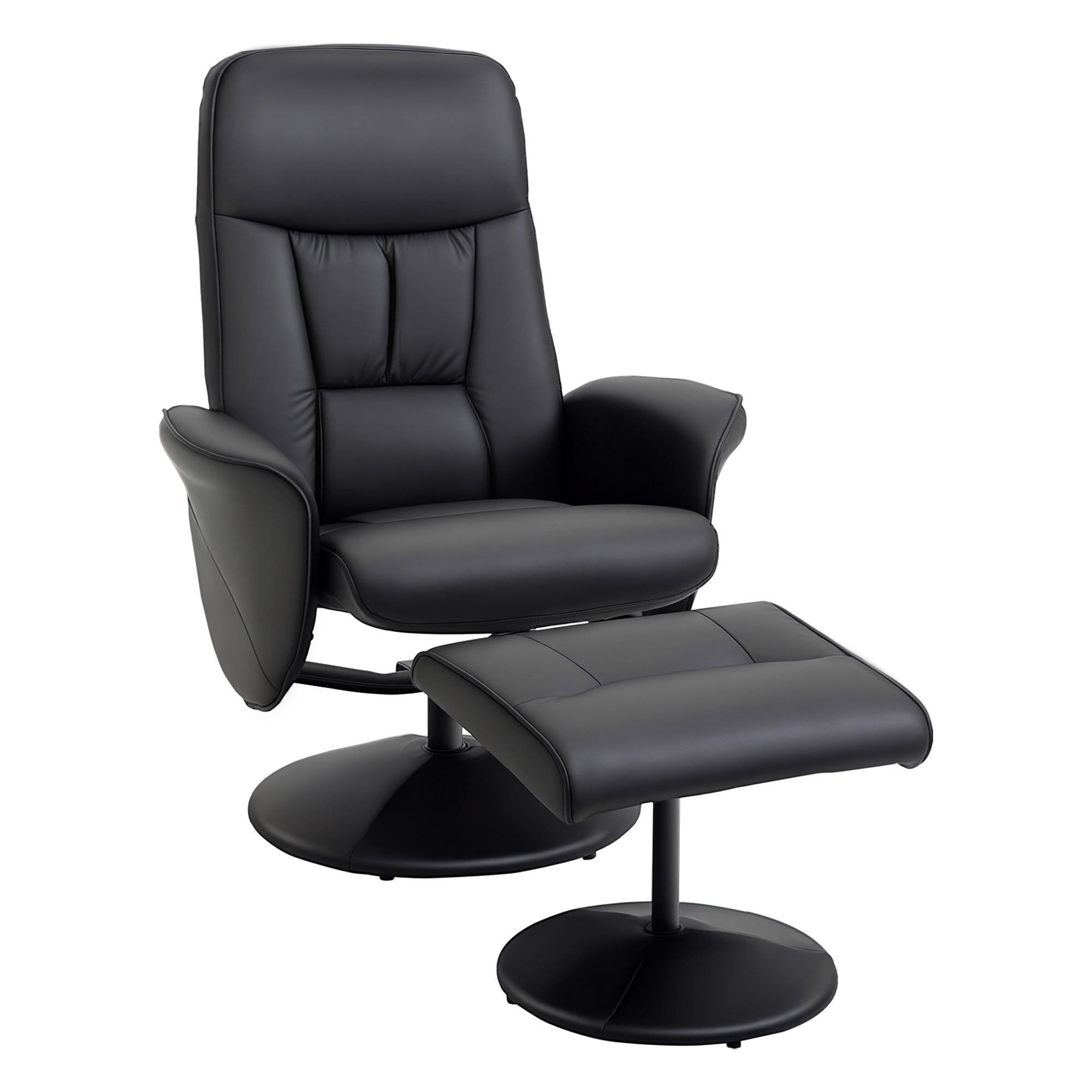 RELAXSESSEL DE-17366 Schwarz - Schwarz, Metall (81/101/76cm) - ComfortXL