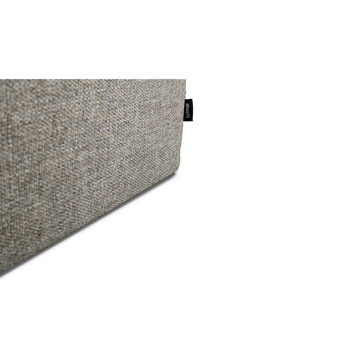 ECKSCHLAFSOFA grau sandfarben - Sandfarben, Textil (230/151cm) - ebuy24