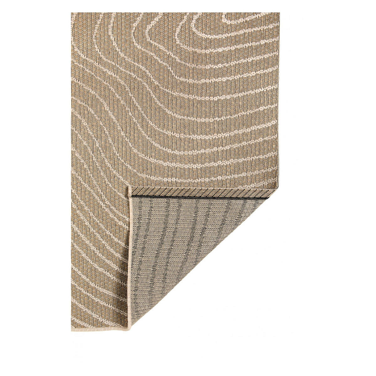 OUTDOOR-TEPPICH Alberta 2 leinen 200 x 290 cm - Braun, Textil (200/290cm) - Vivaraise