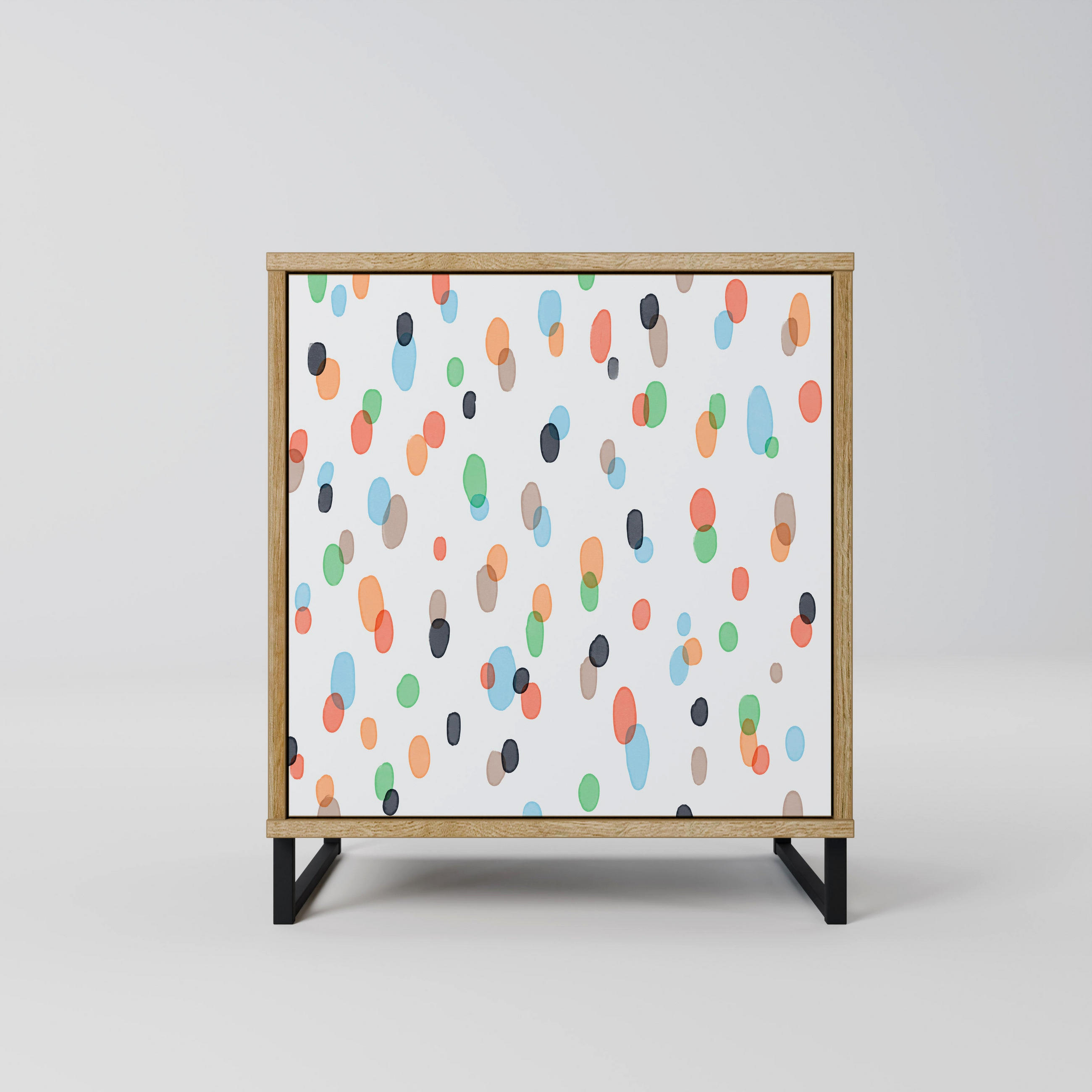 SpaceRebels Sideboard Eiche 57.5x67.5x42 cm