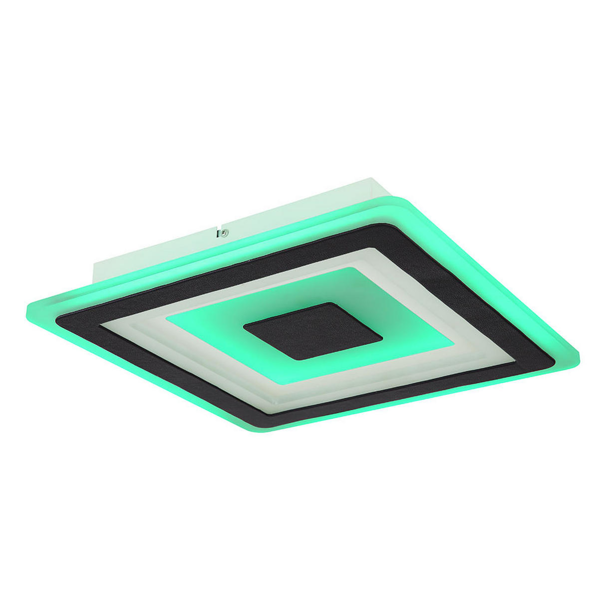 LED DECKENLEUCHTE BIBIANA Metall Weiß - Weiß, Metall (39.5/39.5/6cm)