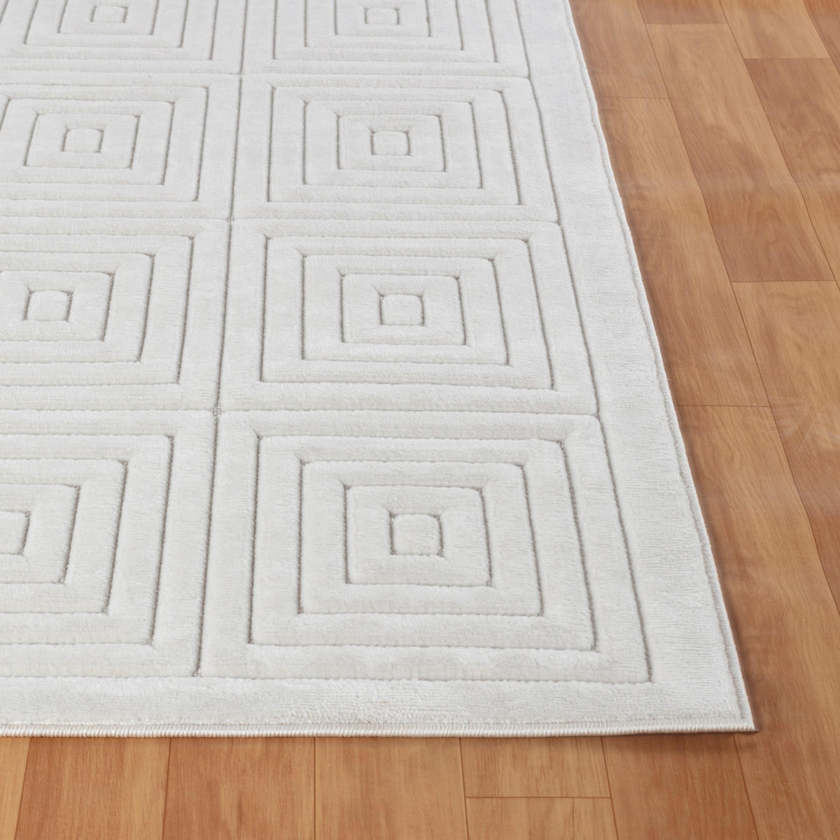 OUTDOORTEPPICH 120x170 cm Weiß - Weiß, Naturmaterialien/Textil (120/170cm) - LIVABLISS