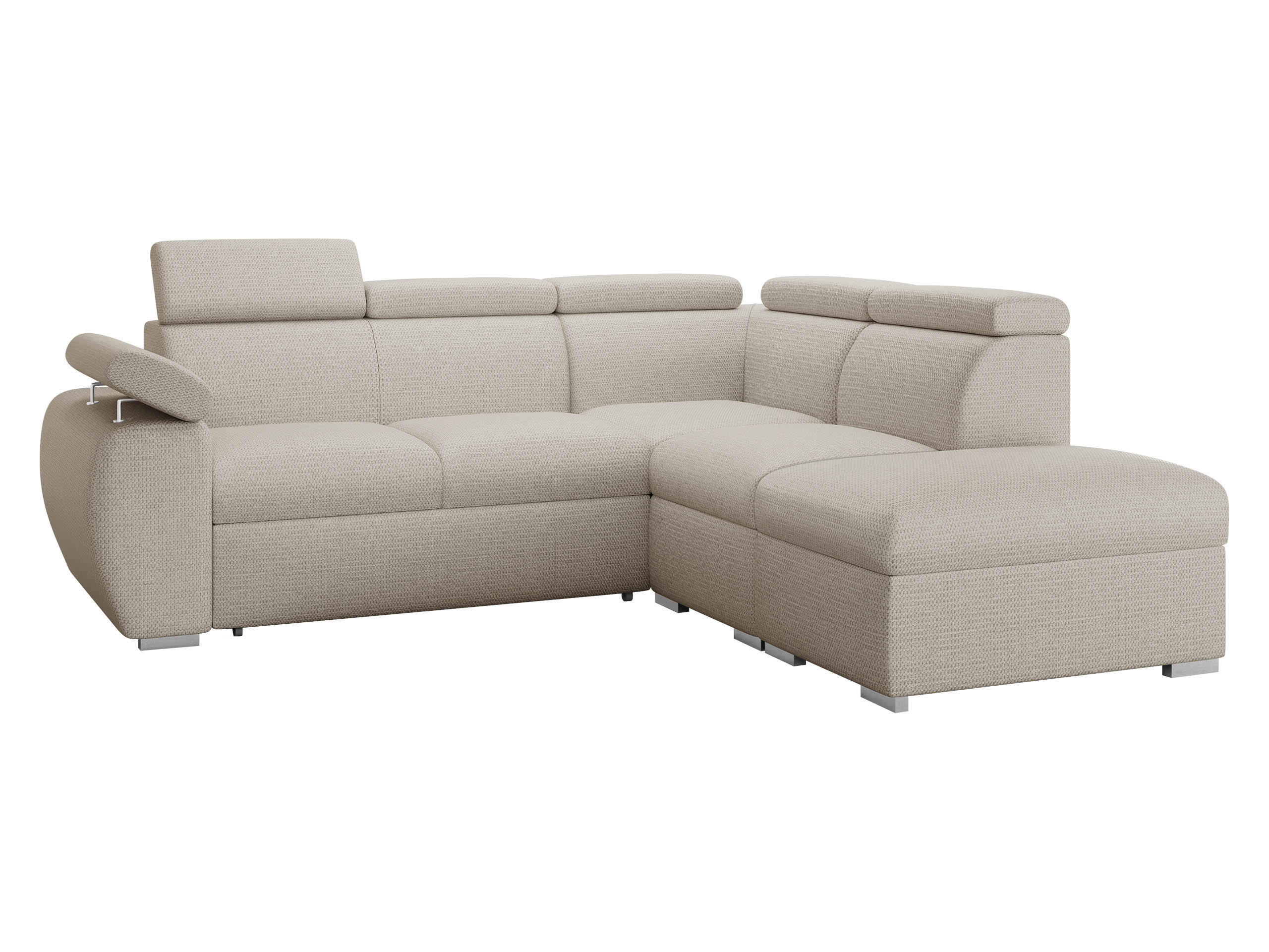Mirjan24 Ecksofa Creme 260x230 cm