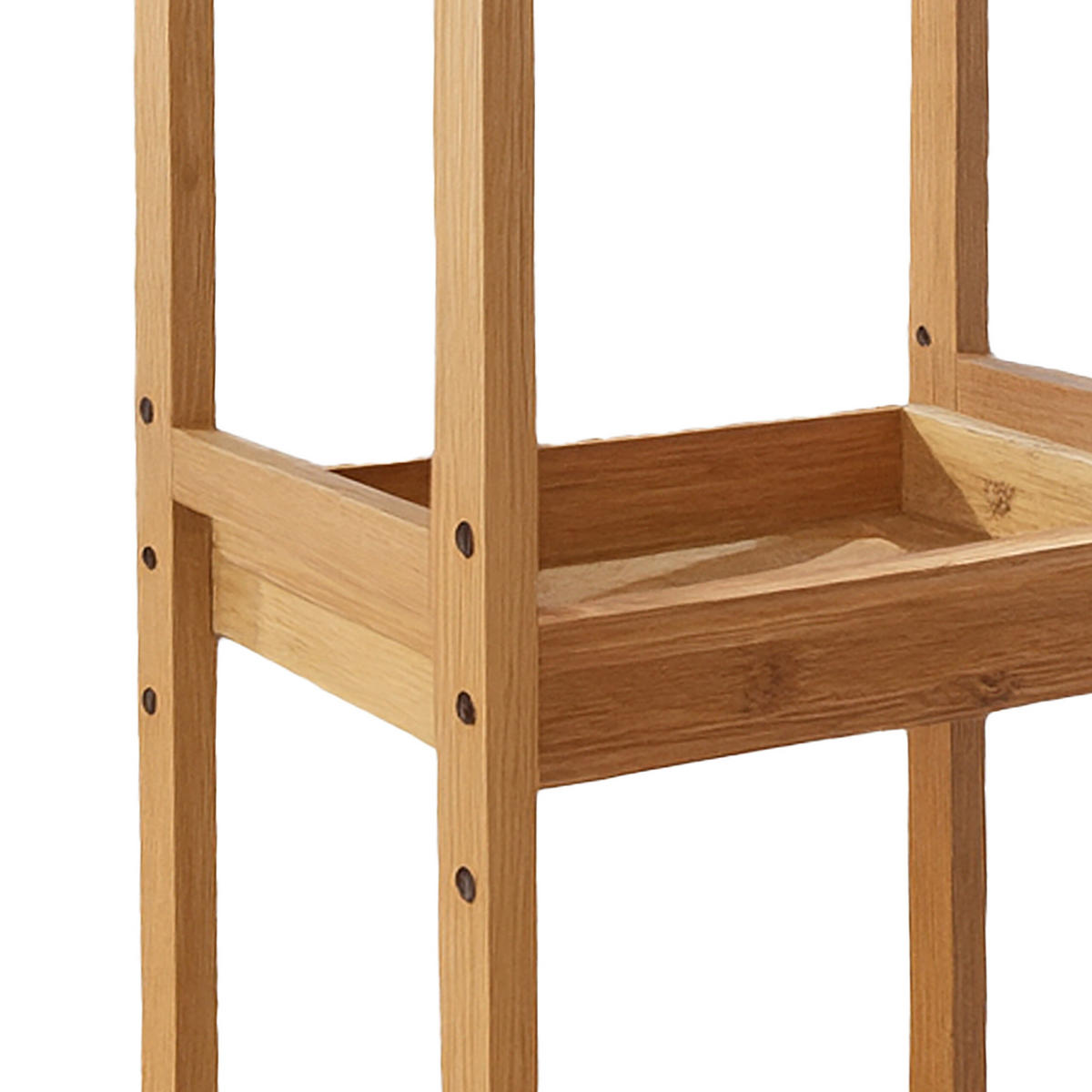 VOZIČEK - svetlo rjava, leseni material/les (30/80/20cm) - Relaxdays