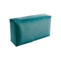 ARM- / RÜCKENLEHNE MIA Grün Velvet - Schwarz/Grün, Kunststoff/Textil (120/72/40cm) - KAWOLA