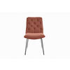 ESSZIMMERSTUHL NEW CHARME Braun Cord - Dunkelbraun/Braun, Textil (52/87/66cm) - KAWOLA