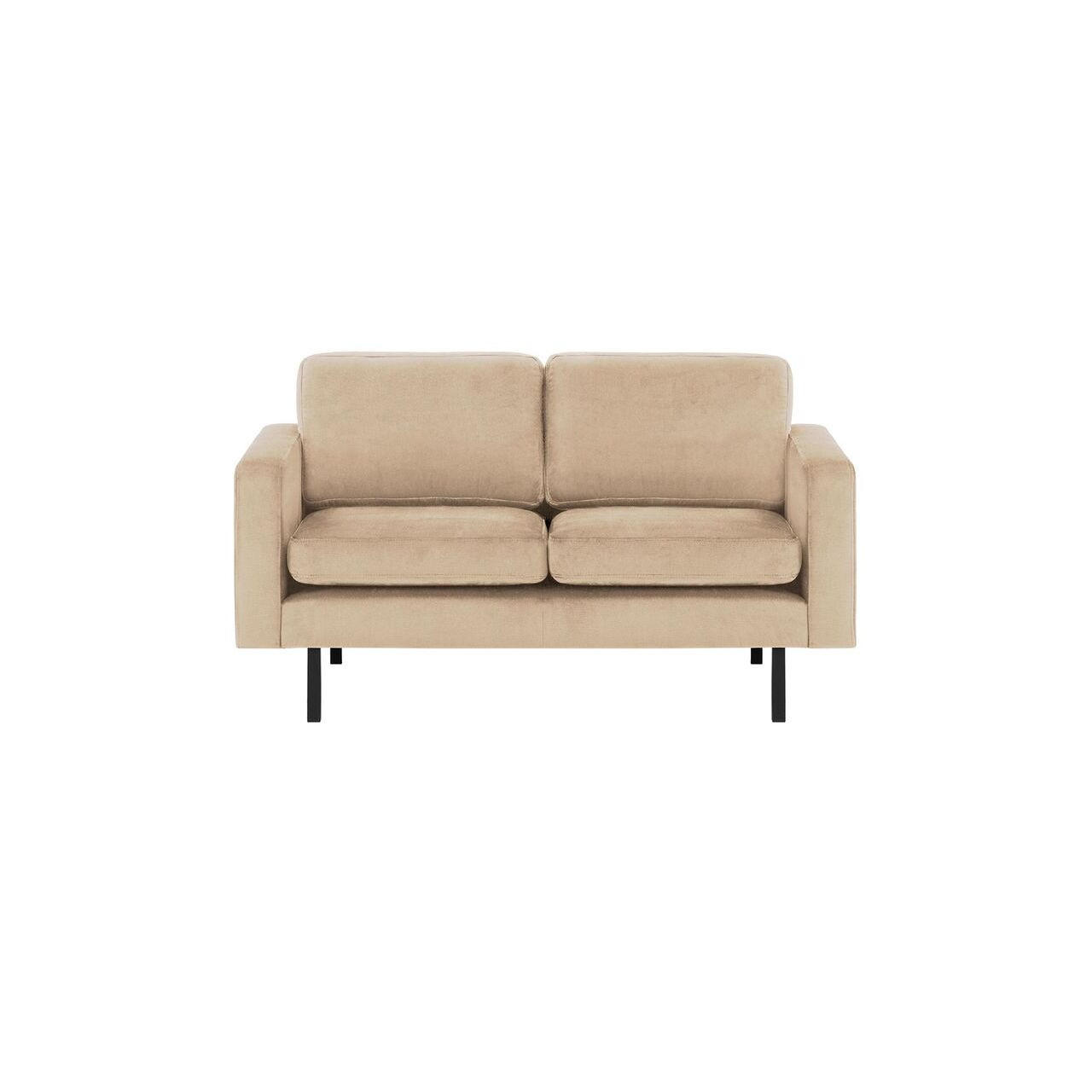 ZWEISITZER-SOFA Lioni-Kronos 35 - Creme, Holz/Textil (143/84/94cm)