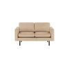 ZWEISITZER-SOFA Lioni-Kronos 35 - Creme, Holz/Textil (143/84/94cm)