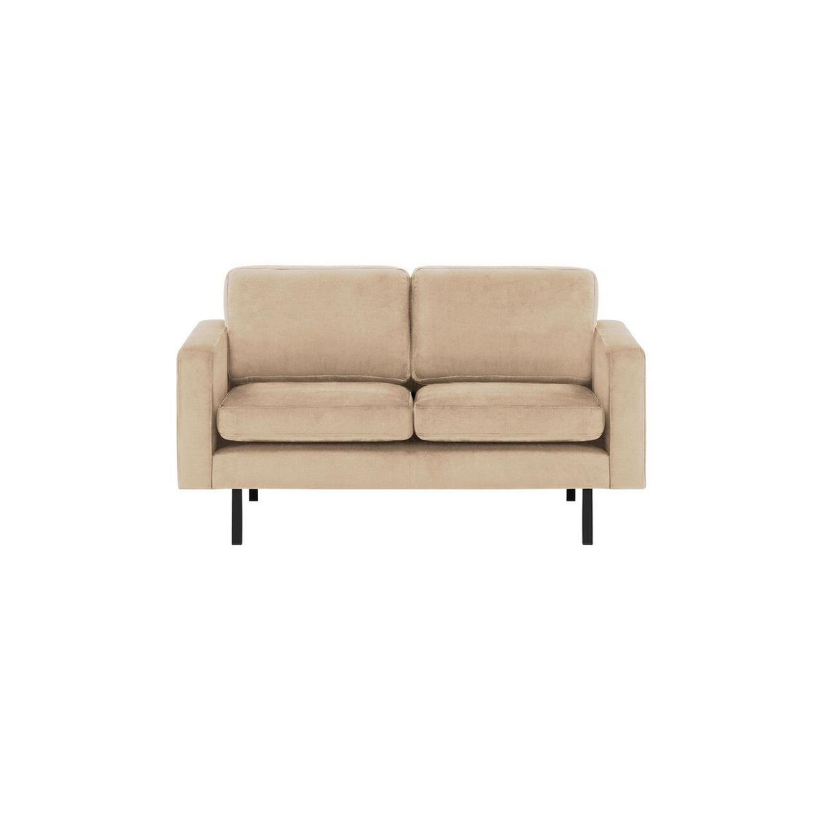 ZWEISITZER-SOFA Lioni-Kronos 35 - Creme, Holz/Textil (143/84/94cm)
