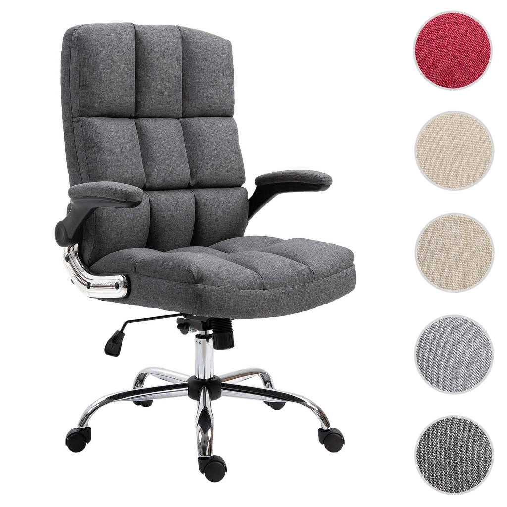 Thumbnail - MCW Bürostuhl, Grau, Textil, 73x120x72 cm, Arbeitszimmer, Bürostühle, Drehstühle