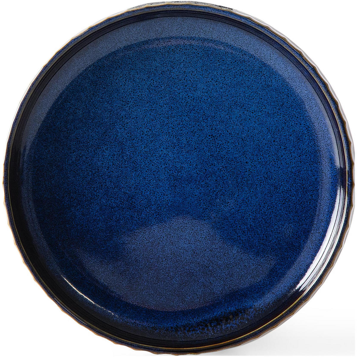 UNTERTASSEN AD STRIPES, 6-tlg - Dunkelblau, Keramik (14/2/14cm) - KONSIMO®