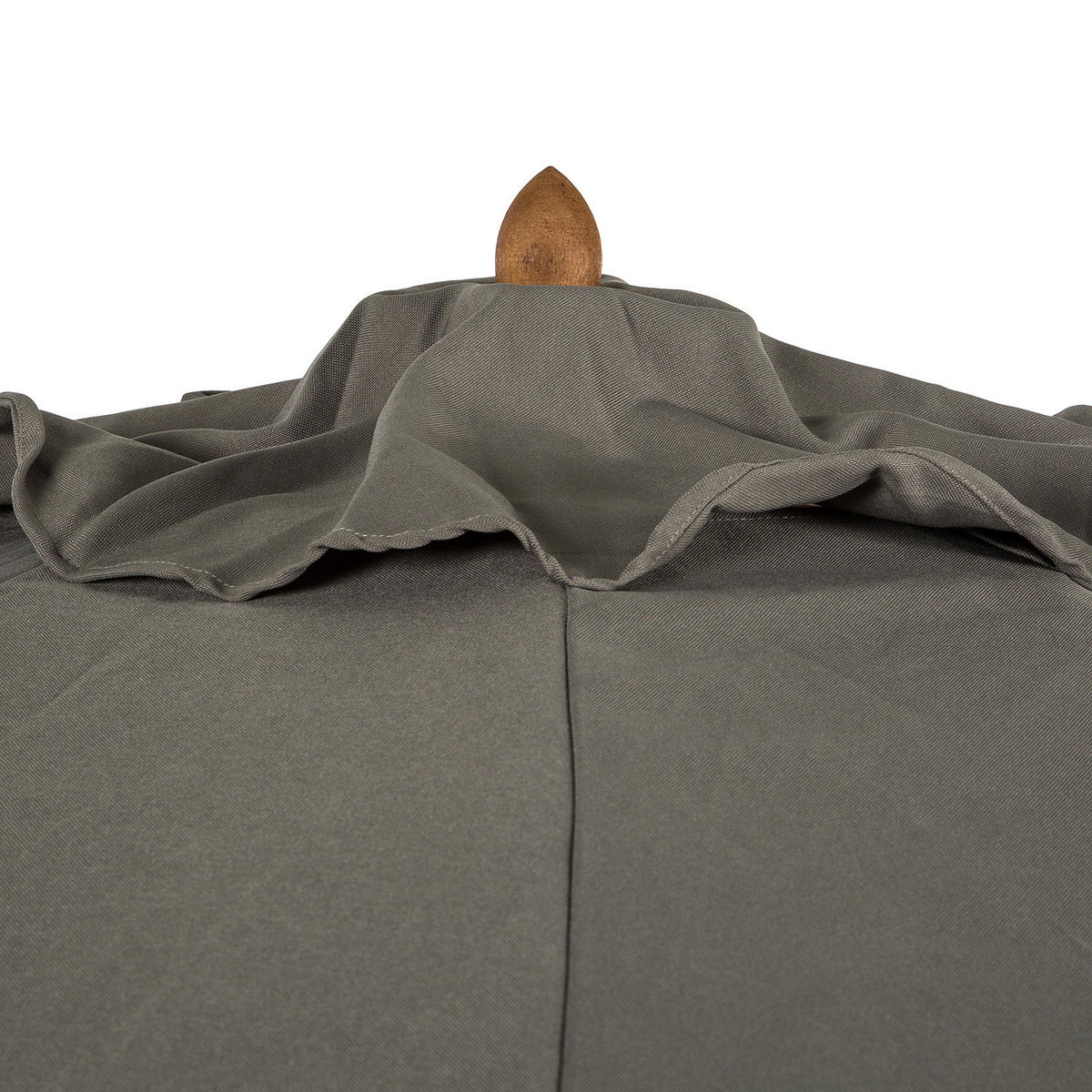 SONNENSCHIRM - Grau - Grau, Holz/Textil (270/270cm) - home24