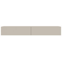 TV-LOWBOARD Veldio hängend Greige 200 cm - Taupe, Holzwerkstoff (201.6/28.5/31.6cm) - Selsey