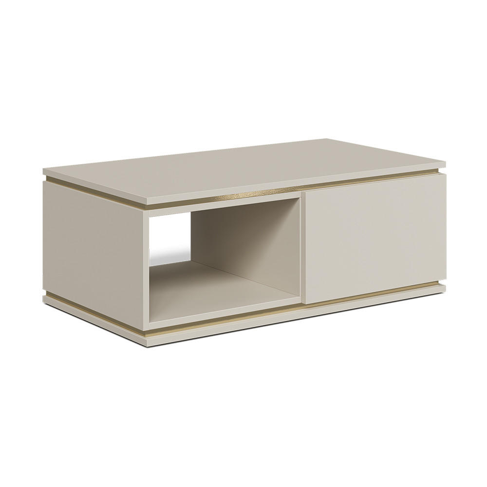 Vicco KONFERENČNÍ STŮL Linette Kašmír 90 x 50 cm se zásuvkou