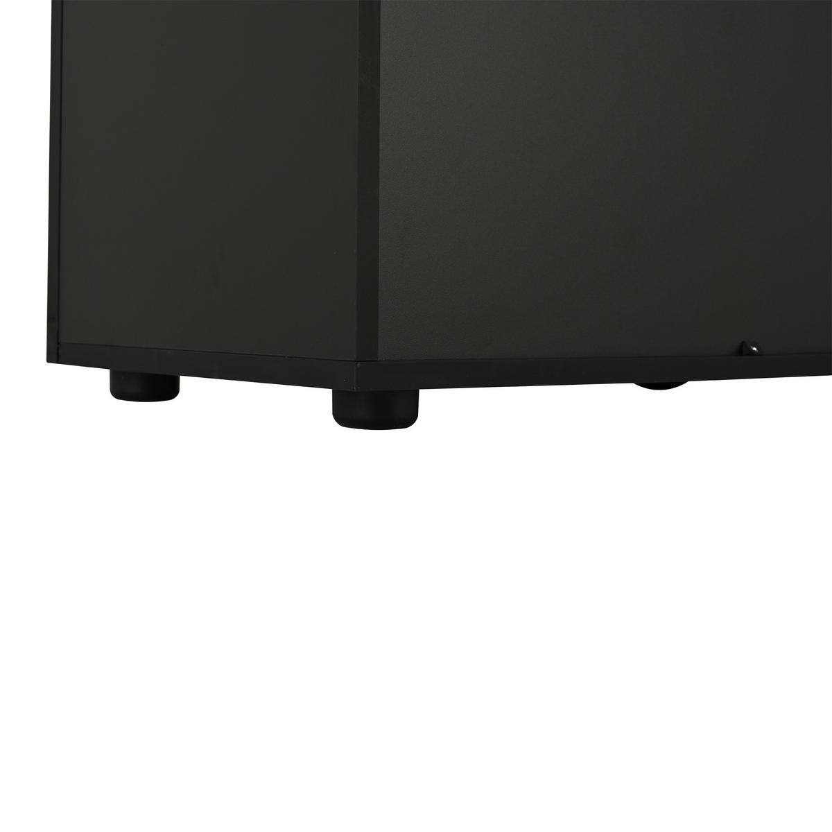 SIDEBOARD DE-38591 160/35/70 cm LED-Beleuchtung und Hochglanz Schwarz - Schwarz, Holzwerkstoff (160/70/35cm) - ComfortXL