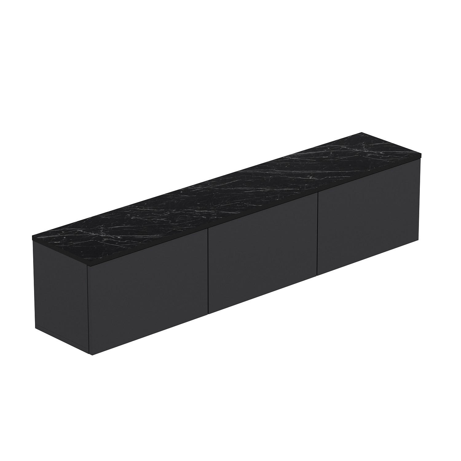 TV-MÖBEL Neon Anthrazit - Anthrazit, Holzwerkstoff (160/35/32cm) - Habitat Garten