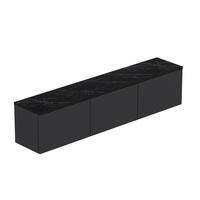 TV-MÖBEL Neon Anthrazit - Anthrazit, Holzwerkstoff (160/35/32cm) - Habitat Garten