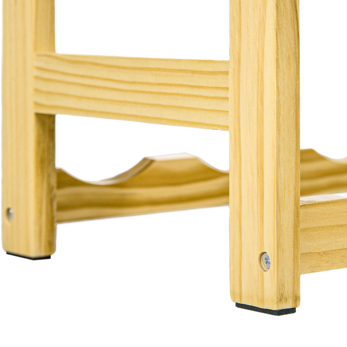 WEINREGAL DE-08647 7 Etagen für 42 Flaschen Natur - Naturfarben, Holz (63/102/25cm) - ComfortXL