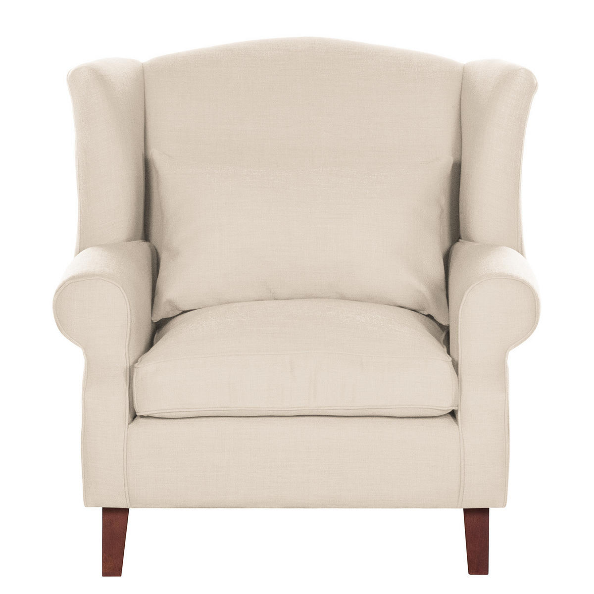 OHRENSESSEL - Webstoff, Beige - Beige, Textil (93/93/87cm) - home24