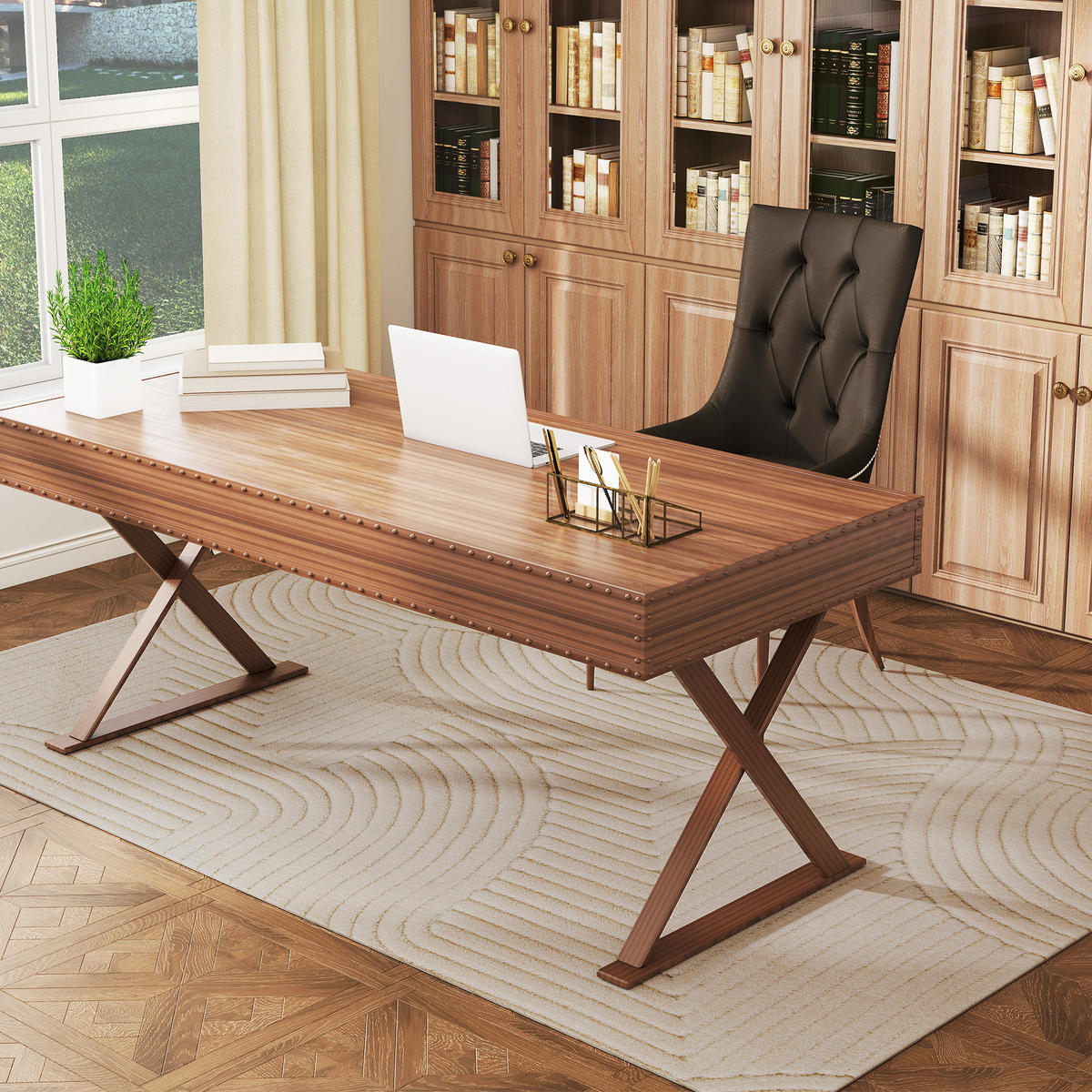 TEPPICH DE-14314 geometrisches Hoch-Tief-Muster Creme - Weiß, Textil (160/230cm) - ComfortXL