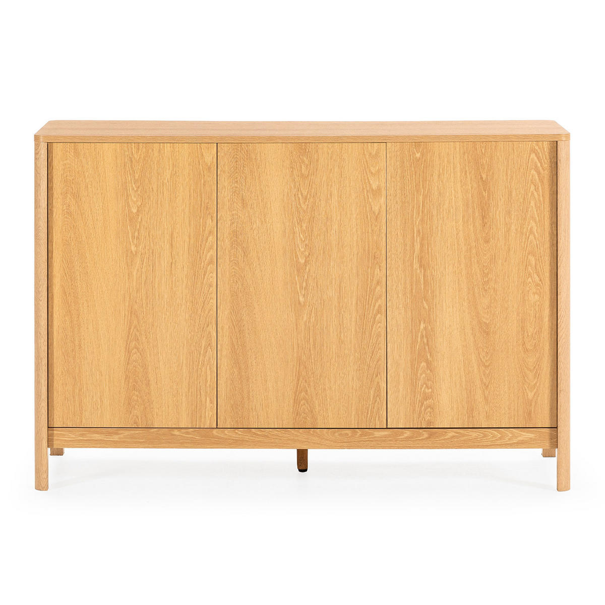 SIDEBOARD Nassau 3 türen Eichenfarbe - Honigeiche, Holzwerkstoff (120/80/40cm)