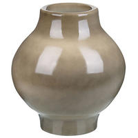 BLUMENVASE Terrakotta beige Magan - Beige, Stein (31cm) - Beliani