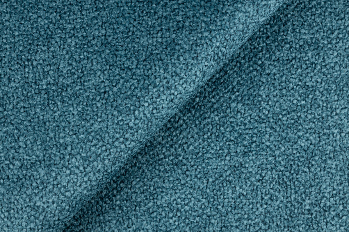 ECKSOFA FUGO Boucle Blau L - Rechts - Blau/Schwarz, Kunststoff/Textil (260/168cm) - Luxkor24