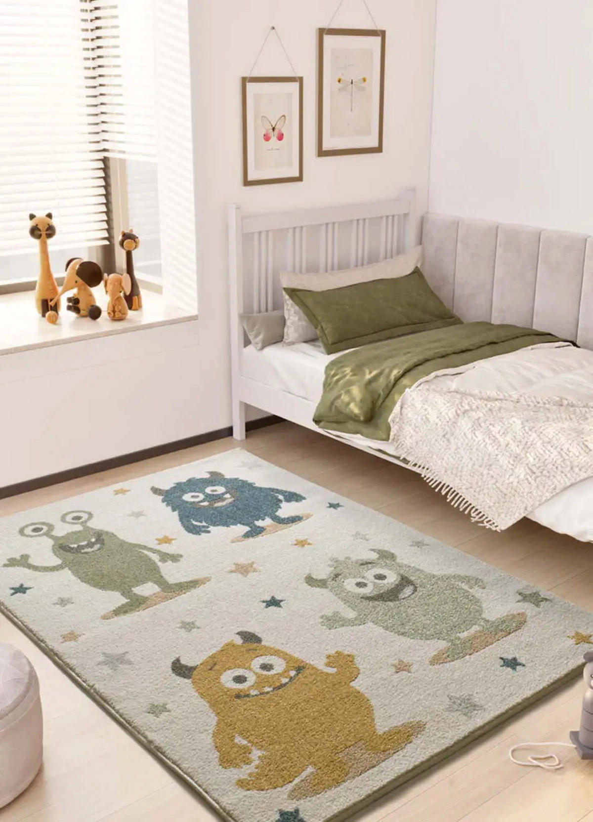 KINDERTEPPICH Mehrfarbig Beats 120/170 cm - Multicolor, Naturmaterialien/Textil (120/170cm) - Atticgo