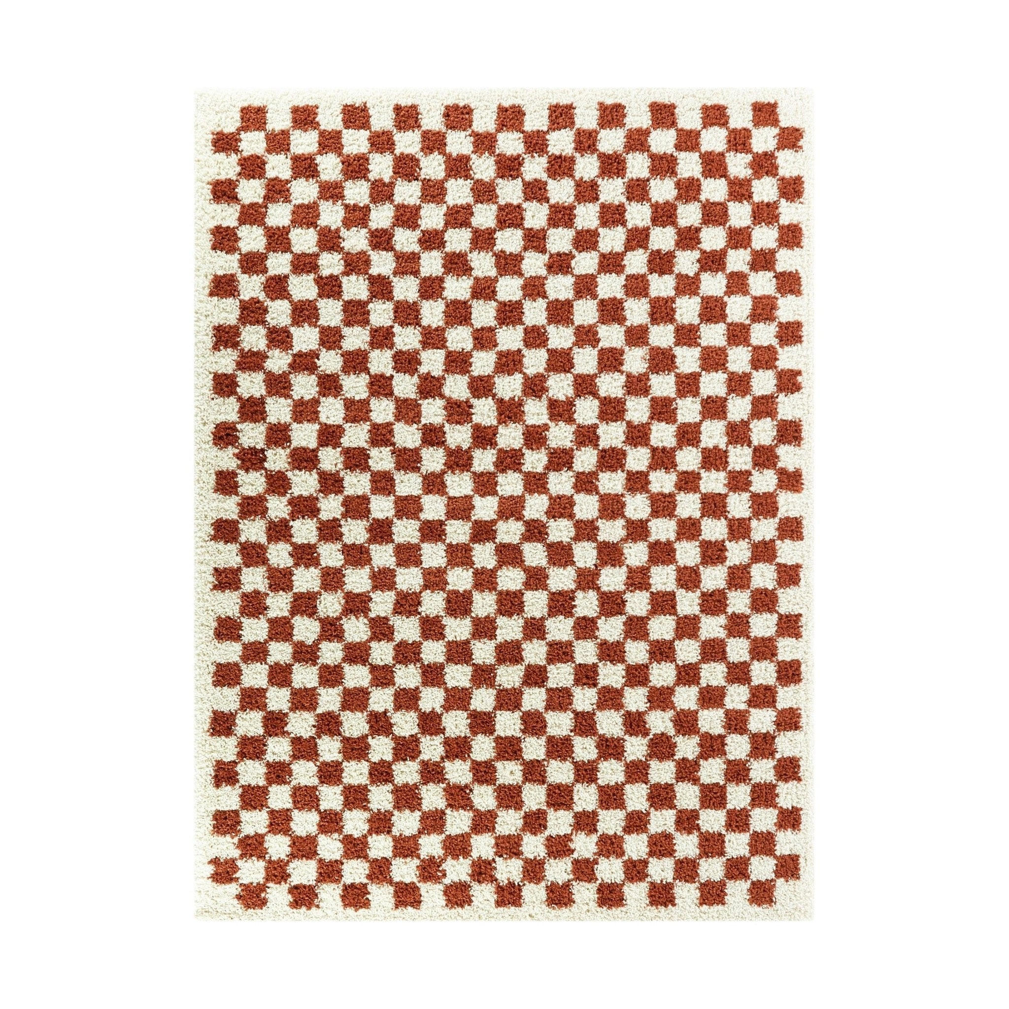 TEPPICH Hochflor, weich terracotta - Terracotta, Textil (160/230cm) - AFK Living