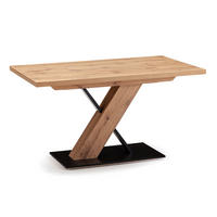 SÄULENTISCH rechteckig Dorinda 120x75x80 Dekor Appalachian Eiche - Eichefarben, Kunststoff (80/120/75cm) - 58aufmkessel