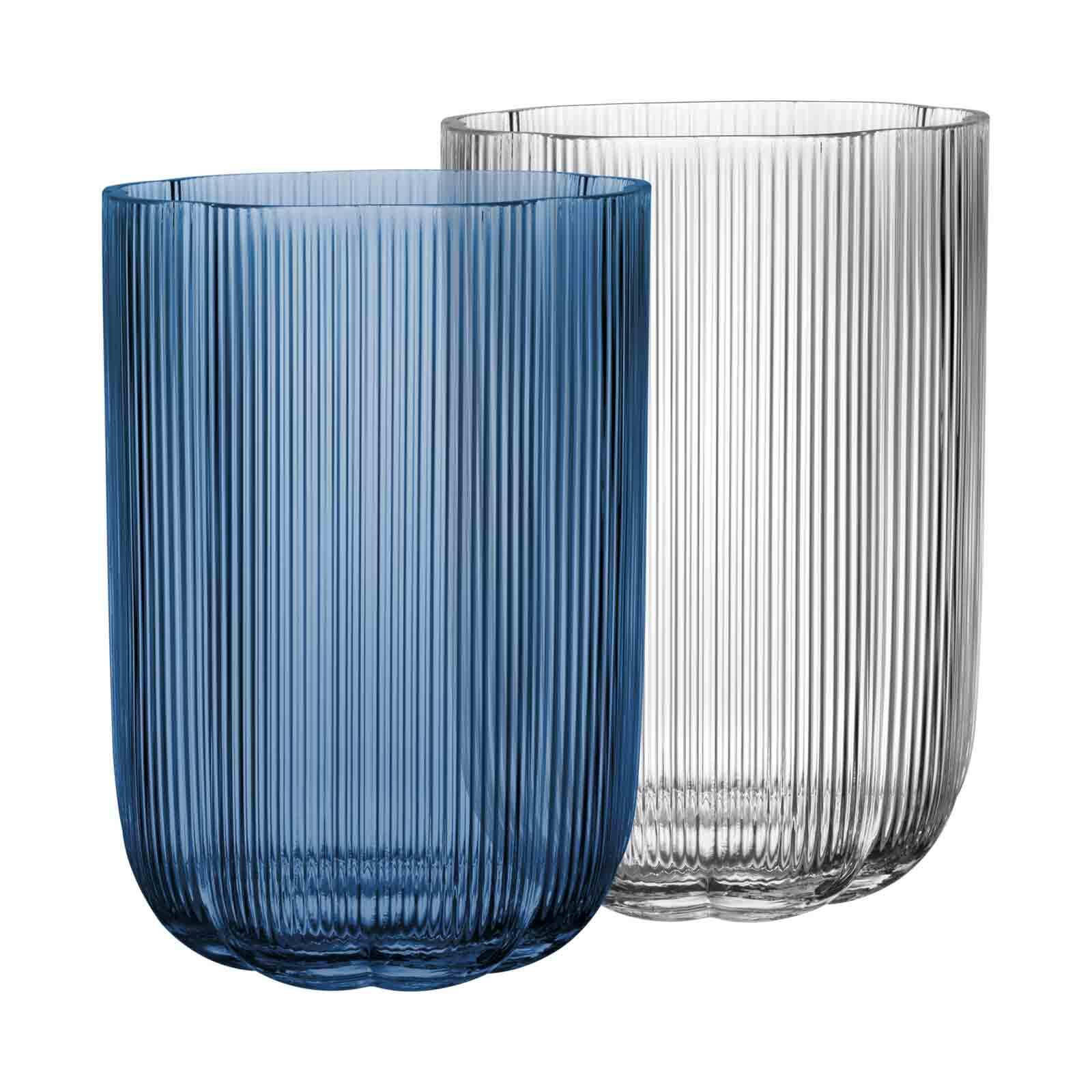VASEN Fleur bunt 22,5 cm 2er Set - Multicolor, Glas (22.5cm) - Villeroy & Boch