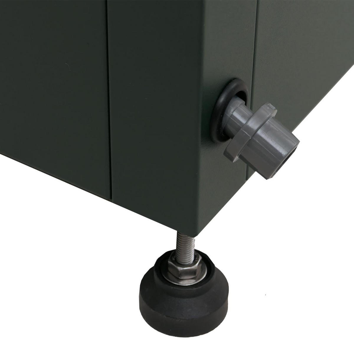 HOCHBEET 91x101x51cm Grün - Grün, Metall (101/91/51cm) - PROREGAL