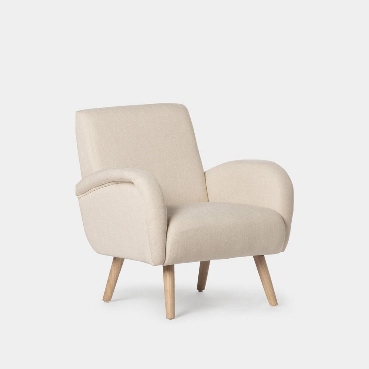 LESESESSEL Iraida Beige 73 cm x 82 cm - Beige, Textil (73/82/74cm) - Klast Home