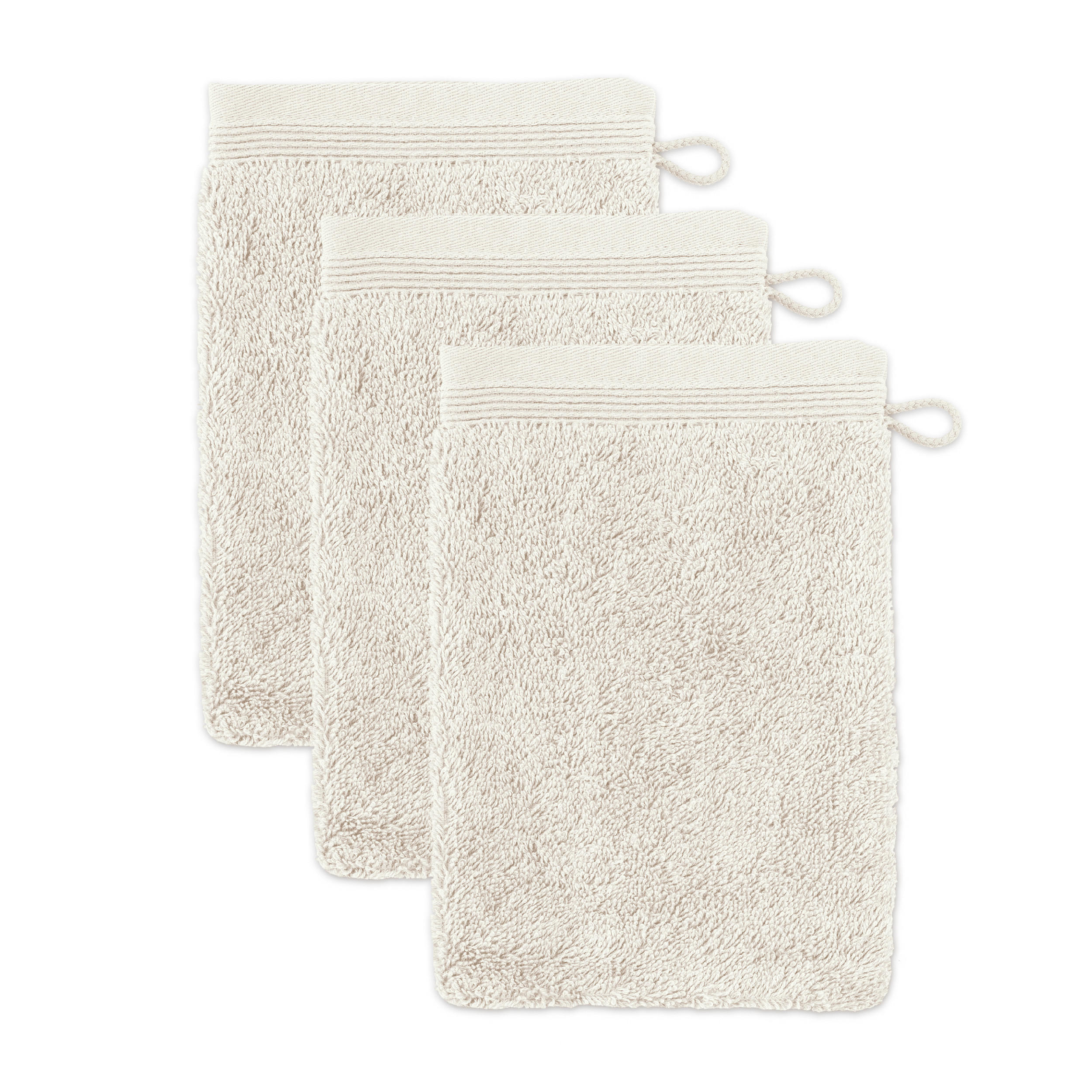 WASCHHANDSCHUH SUPERWUSCHEL 3ER PACK - Naturfarben, Textil (15/20cm) - MÖVE
