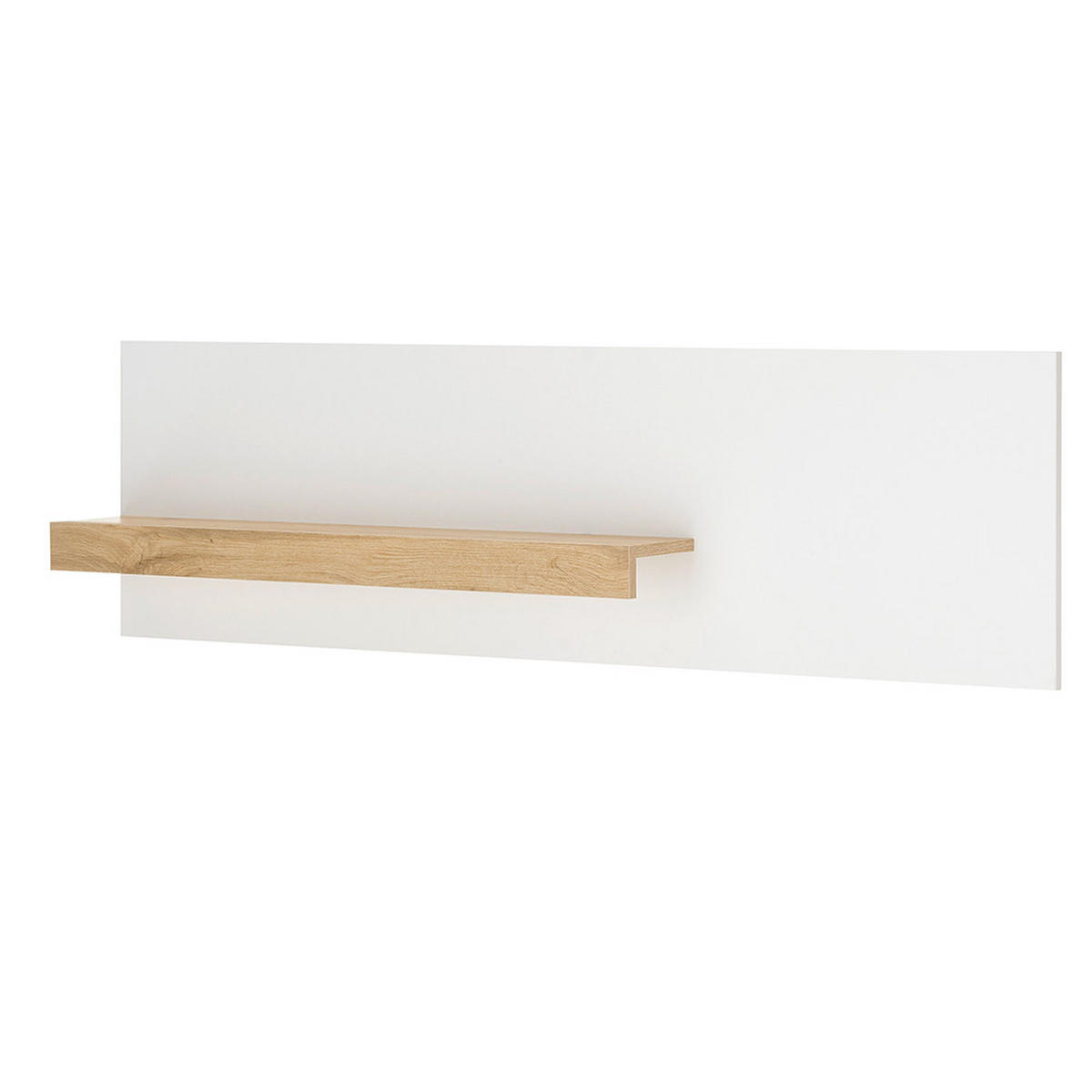 WANDREGAL Crisp-61 - Weiß, Holzwerkstoff (140/40/17cm) - Lomado