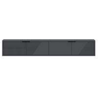TV-MÖBEL Parla Anthrazit - Anthrazit, Holzwerkstoff (180/30/30cm) - Habitat Garten