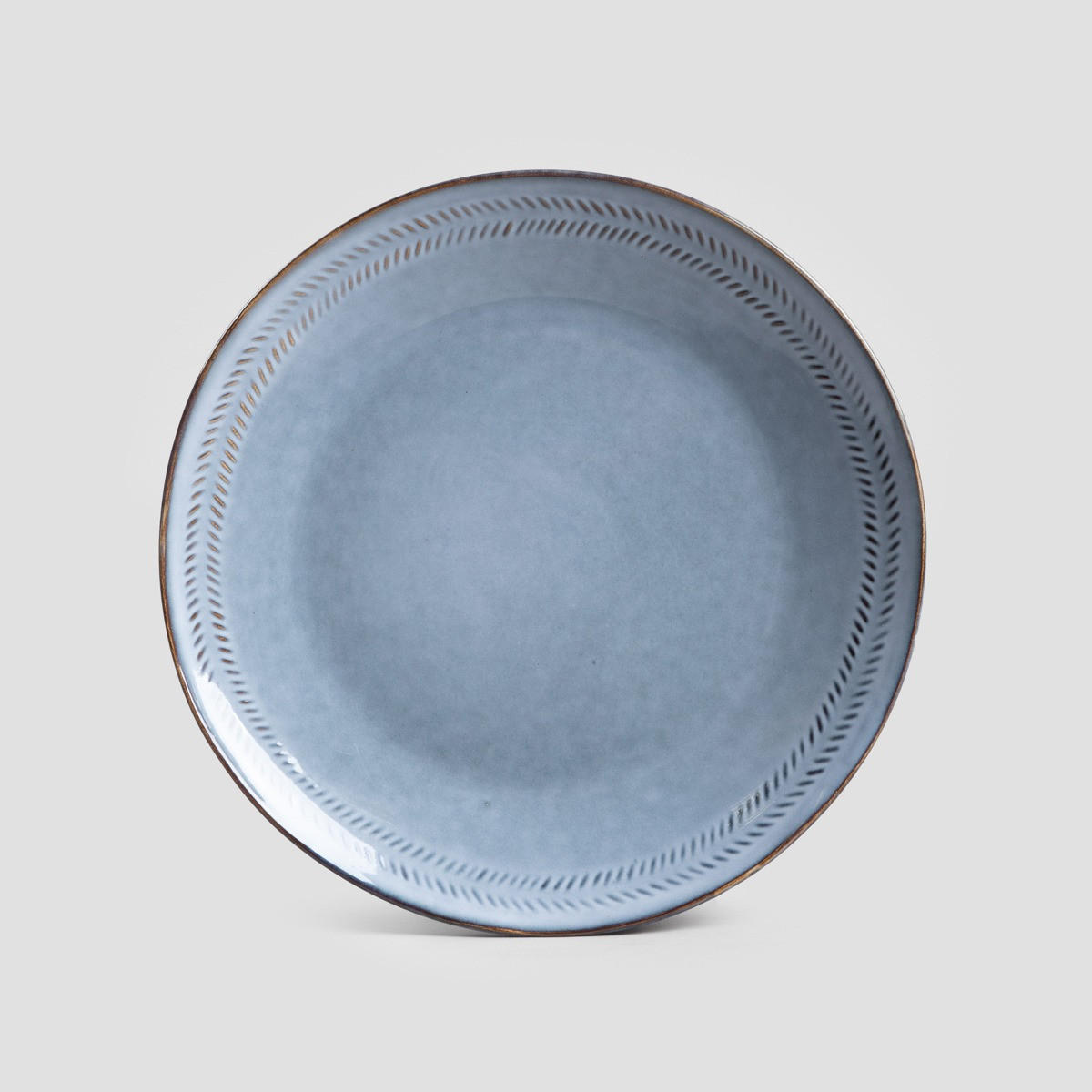 ESSTELLER Bluejeans blau 28 cm 6er-Set - Blau, Keramik (28/28/1cm) - Homla