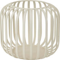 LATERNE Metall Ø 15/13 cm - Creme, Metall (15/15/13cm)