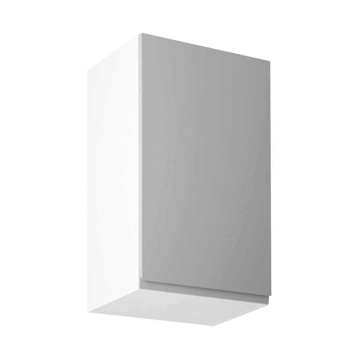 HÄNGESCHRANK – 45 cm – G45 – Velmora – Grau - Grau, Holzwerkstoff (45/72/32cm) - ROYAL24_MARKT