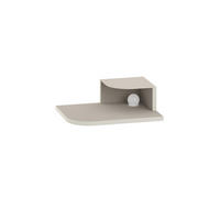 NACHTTISCH Luno Sandstein 30/12/40cm - Sandfarben, Holzwerkstoff (40/12/30cm) - Decortie