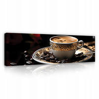 BILDER Küche Kaffee Modern 145x45 - Multicolor, Holzwerkstoff (145/45cm) - Wallarena