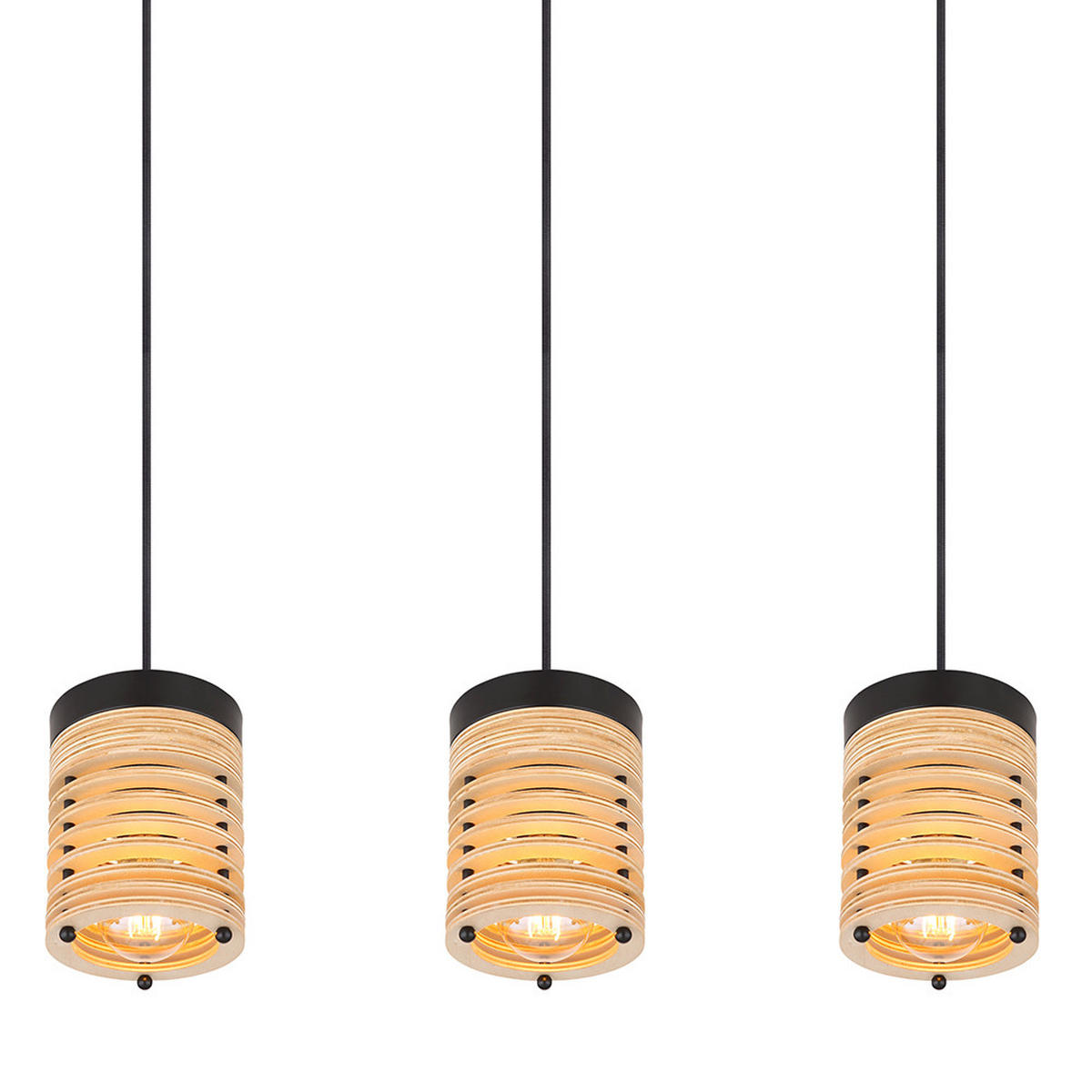 HÄNGELEUCHTE Metall Braun Gitteroptik - Braun, Metall (90/12/120cm) - Globo Lighting